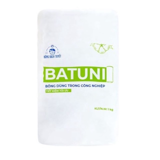 Bông Bạch Tuyết- Bông Công Nghiệp Batuni 1 kg