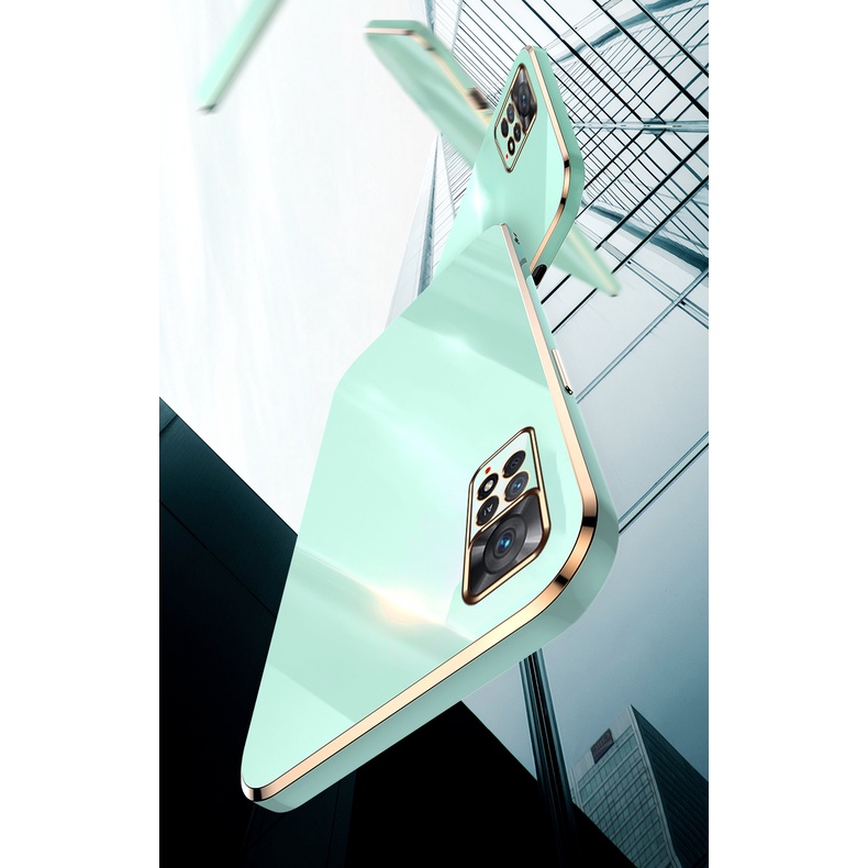 For Xiaomi Redmi Note 11 Pro Case Straight Plating Frame Silicone Cover Redme Note11 4G 11S 5G 11Pro Plus Camera Protect Fundas