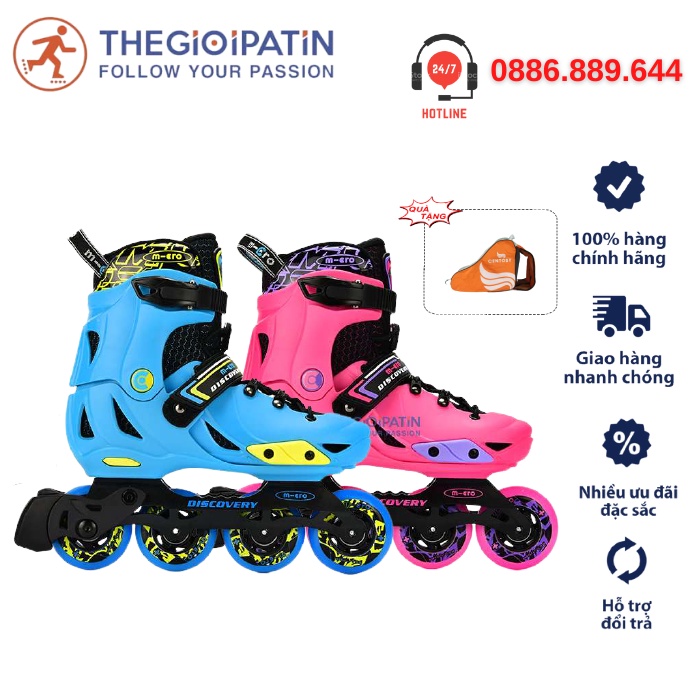 Giày Patin người lớn Micro Discovery