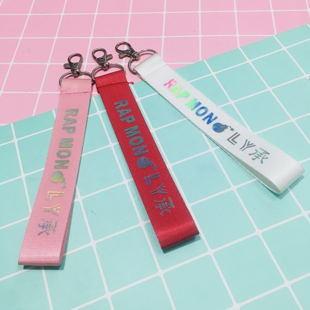 Nametag RAPMONTER BTS  ,dây strap RAPMONTER nhiều mẫu