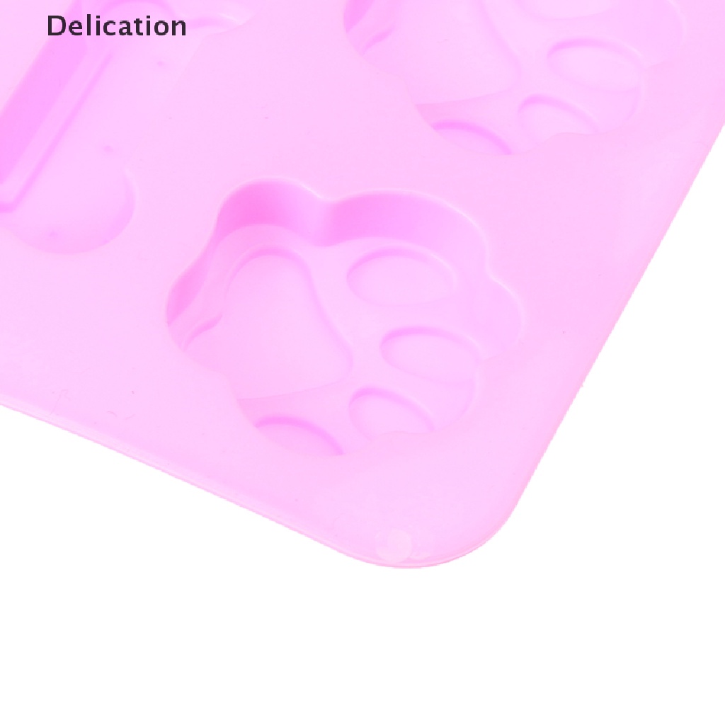 Khuôn làm bánh bằng silicone an toàn thực phẩm hình khúc xương và tay chó
