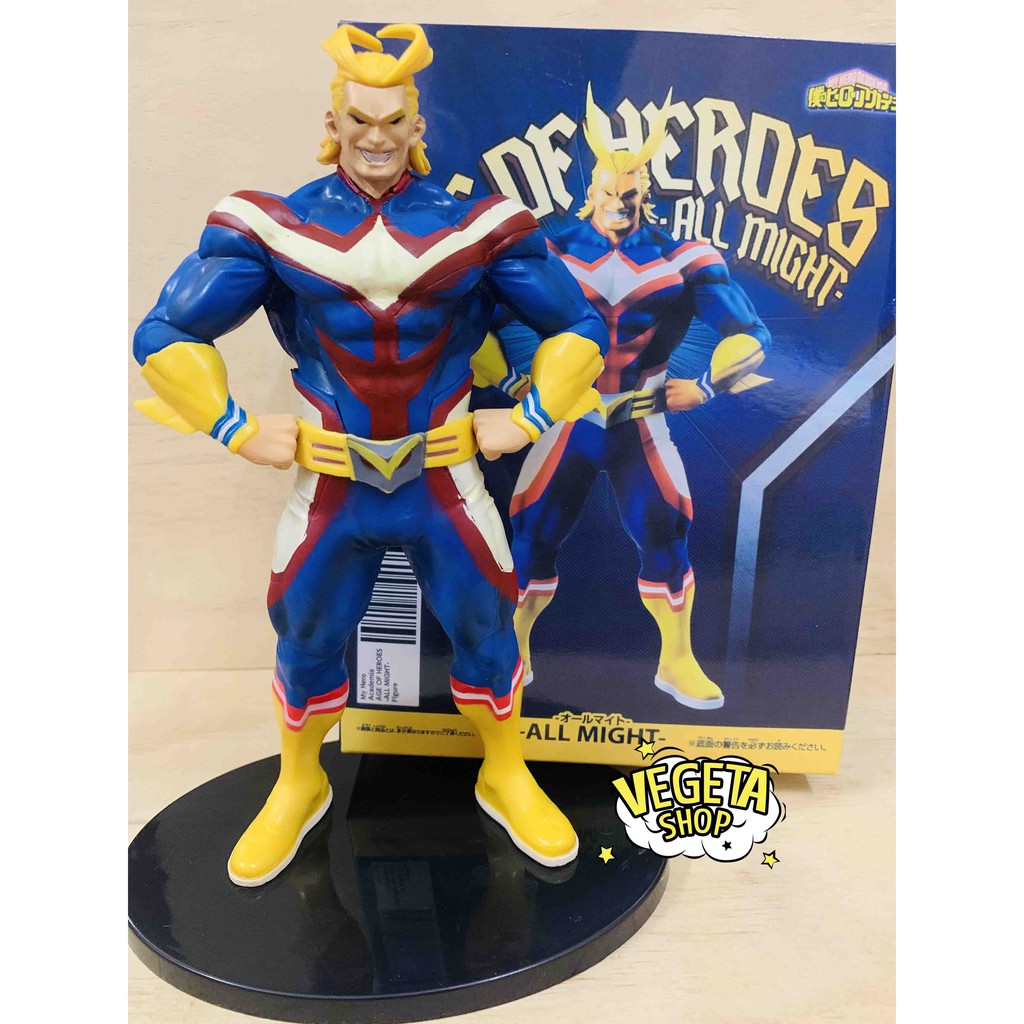 Mô hình My Hero Academia - Mô hình Học viện siêu anh hùng - All Might - Age Of Heroes - Full box - Cao 21cm