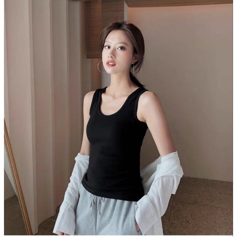 Áo thun sát nách balo nữ thoáng mát freesize (40kg - 90kg)