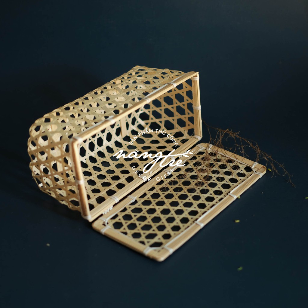 Hộp Chữ Nhật Đựng Quà Mây Tre Đan Thủ Công | BigBuy360 - bigbuy360.vn