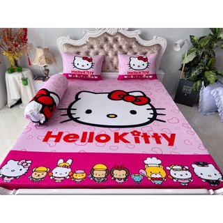 Ga gối thun lạnh 5D cao cấp mẫu bé kitty