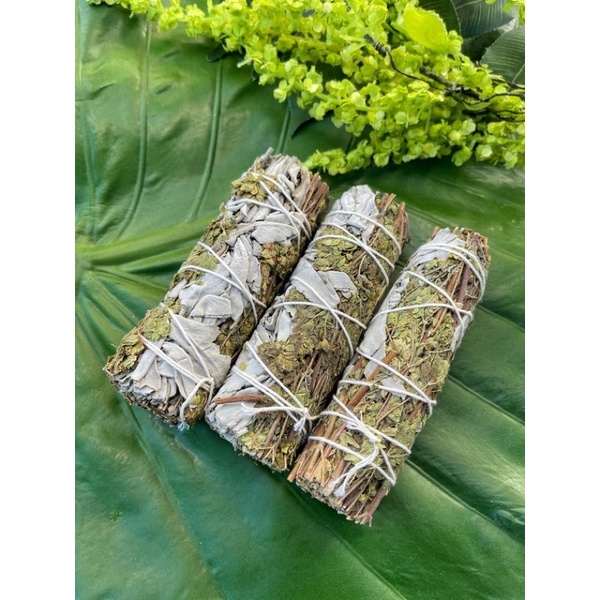 XÔ HẠNH PHÚC White Sage mix Oregano - THẢO MỘC XÔNG NHÀ