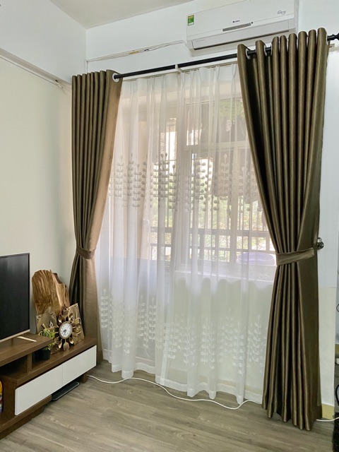 (sale sốc lấy 5*) Rèm vải cản sáng 95%, nhiều size, CÓ SẴN