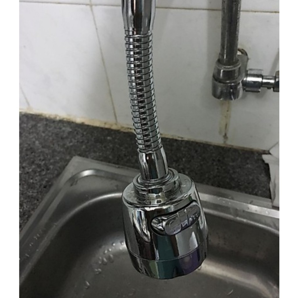 Đầu tăng áp vòi rửa chén - 2 chế độ phun