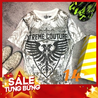 FREESHIP - Áo thun trắng tròn côc nam nữ unisex in hình đại bàng 2 đầu xtreme (sỉ inbox)