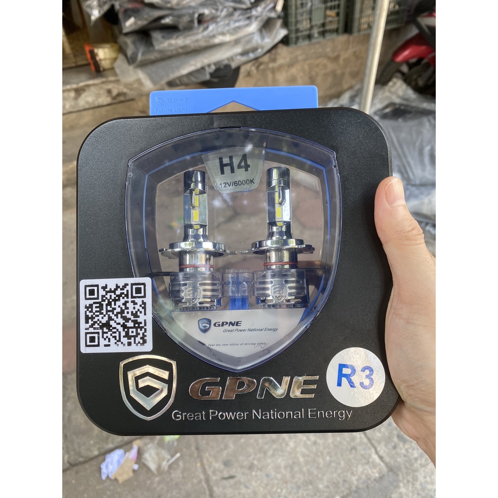 Bóng Đèn Tăng Sáng ô tô LED GPNE R3 Siêu Sáng - CHÍNH HÃNG Bảo Hành 3 năm
