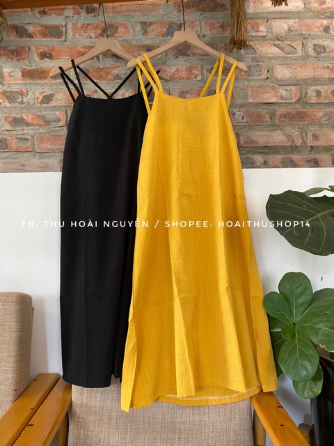 Váy suông đan dây sau siêu hot