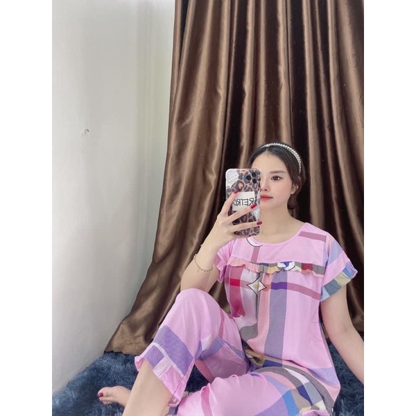 Đồ bộ tole - Đồ bộ lanh tay ngắn quần dài