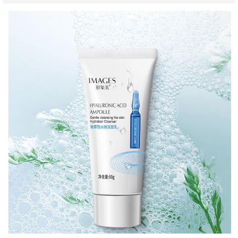 Sữa Rửa Mặt Hyaluronic Acid Dưỡng Ẩm Làm Sạch Sâu Images 60g