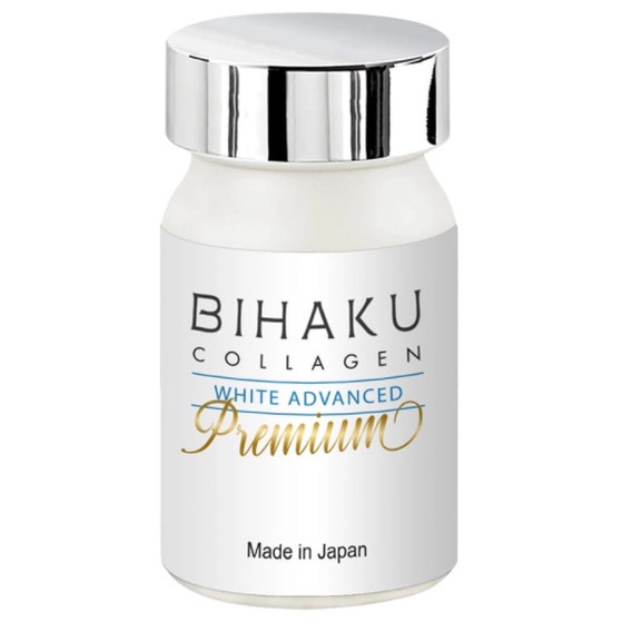 Viên uống Bihaku Collagen Premium white advanced 30 viên trắng da và ngăn lão hóa - Bác Sĩ Nghĩa