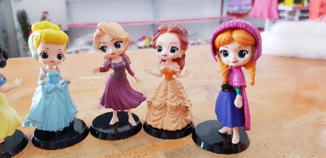Mô hình 8 nàng công chúa Disney cao cấp