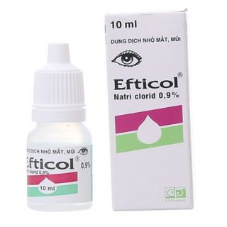 Efticol 10ml nước muối