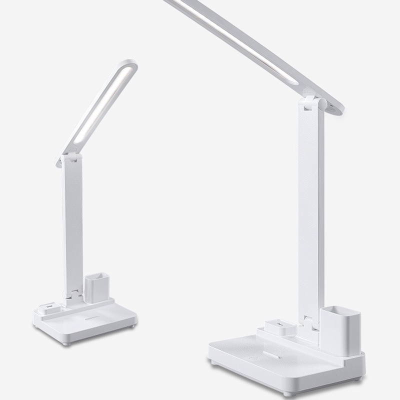 Đèn bàn học chống cận sạc pin tích điện P5-1000lux - Đèn 3 chế độ ánh sáng trắng, vàng, trắng ấm