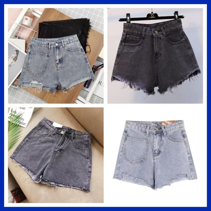 [THANH LÝ NGHỈ BÁN] Quần Short Jean Nữ 2Hand