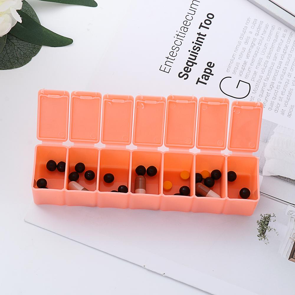 Hộp Đựng Thuốc / Trang Sức Bằng Nhựa Tiện Dụng Cho Gia Đình