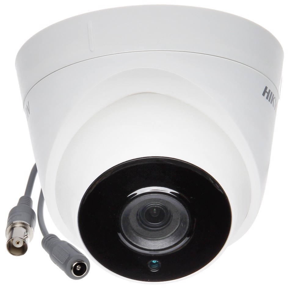 Camera HD-TVI dome HikVision DS-2CE56D0T-IT3 - 2MP Full HD; hồng ngoại 40m; vỏ nhựa, bảo hành 2 năm