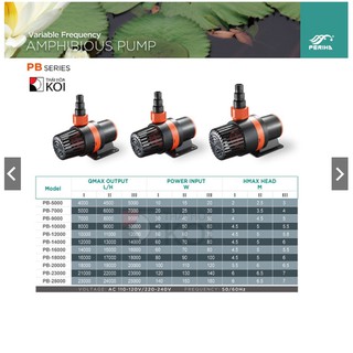 MÁY BƠM NƯỚC BỂ CÁ PERIHA PB-7000