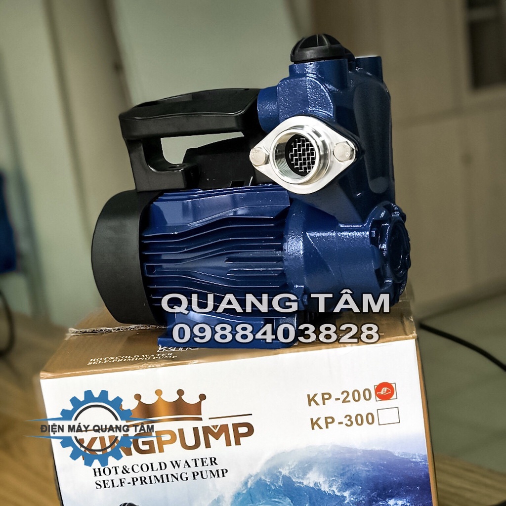 Máy Bơm Nước Chân Không Tự Mồi KINGPUMP KP-200 và KP-300 [Chính Hãng]