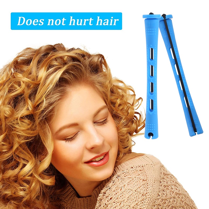 Set 60 Lô Uốn Tóc Gợn Sóng Lạnh Tiện Dụng Cho Salon Làm Tóc Tại Nhà