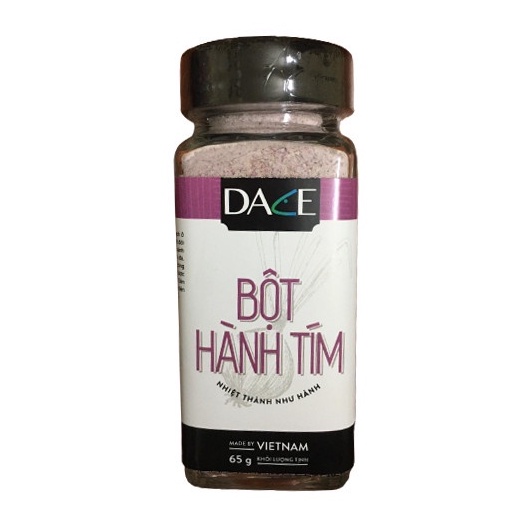 Bột hành tím hữu cơ 65gr - Dace