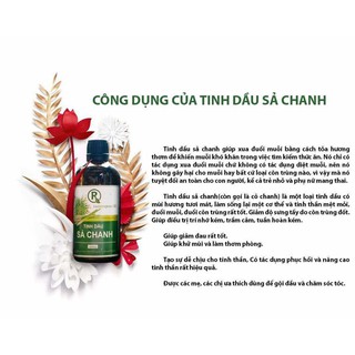 Tinh dầu sả chanh