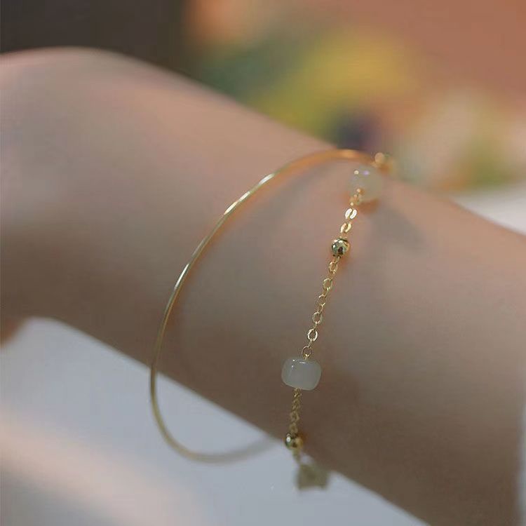 Vòng Tay Hai Lớp Thiết Kế Mới Thời Trang Mùa Hè Dành Cho Nữ