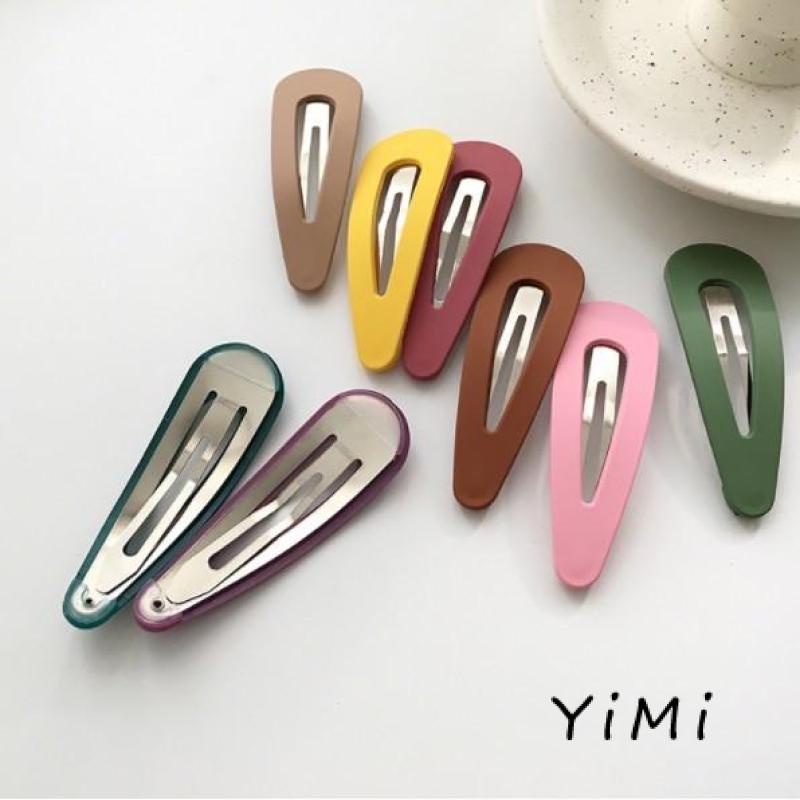 Kẹp Tóc Màu Trơn Xinh Xắn Dành Cho Nữ