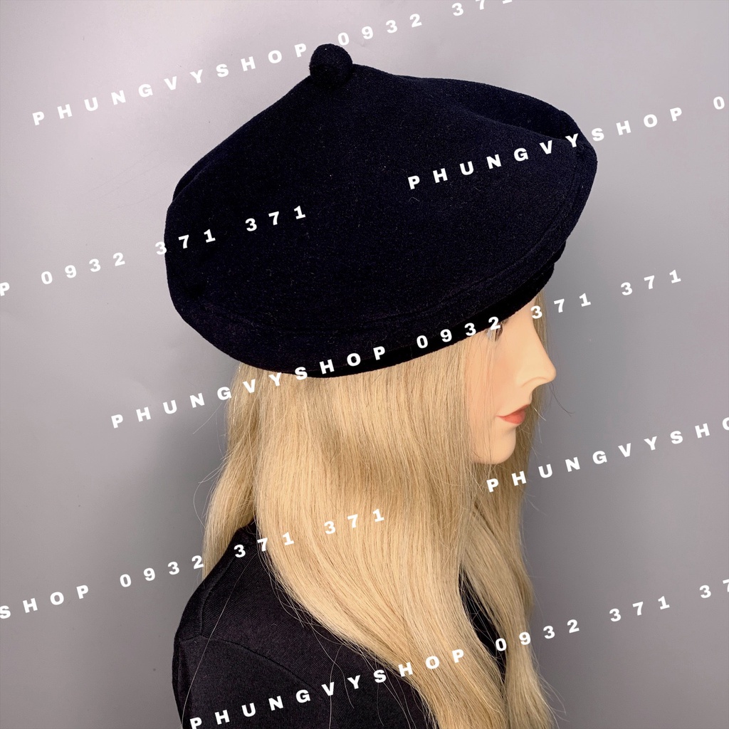 Mũ nồi, beret, nón họa sĩ unisex nam nữ phong cách thu đông – NOI NỈ TRƠN
