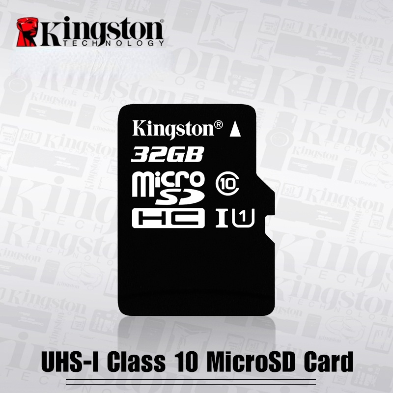 KINGSTON Thẻ Nhớ Micro SDHC SDXC TF Class 10 32GB 16GB 64GB 128GB 8GB C10 Dành Cho Điện Thoại Thông Minh