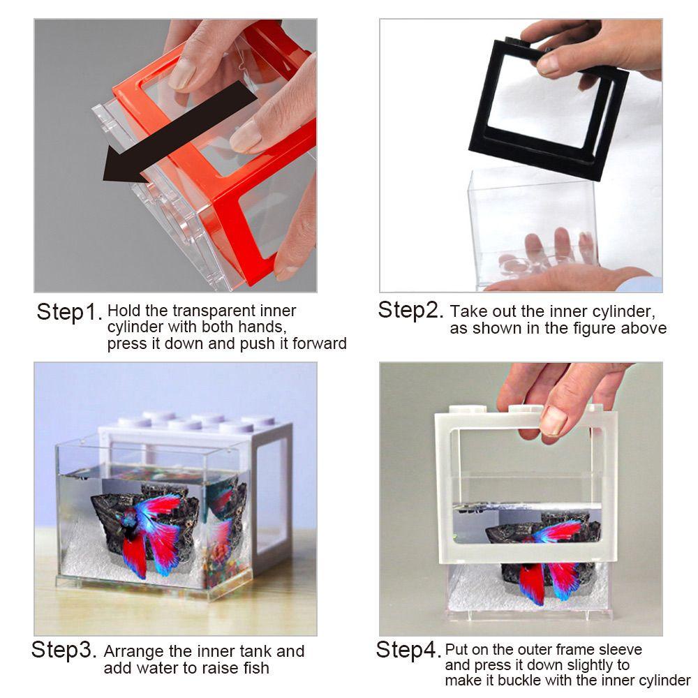 Bể Cá Mini Mẫu Mới ZAIJIE24 Betta