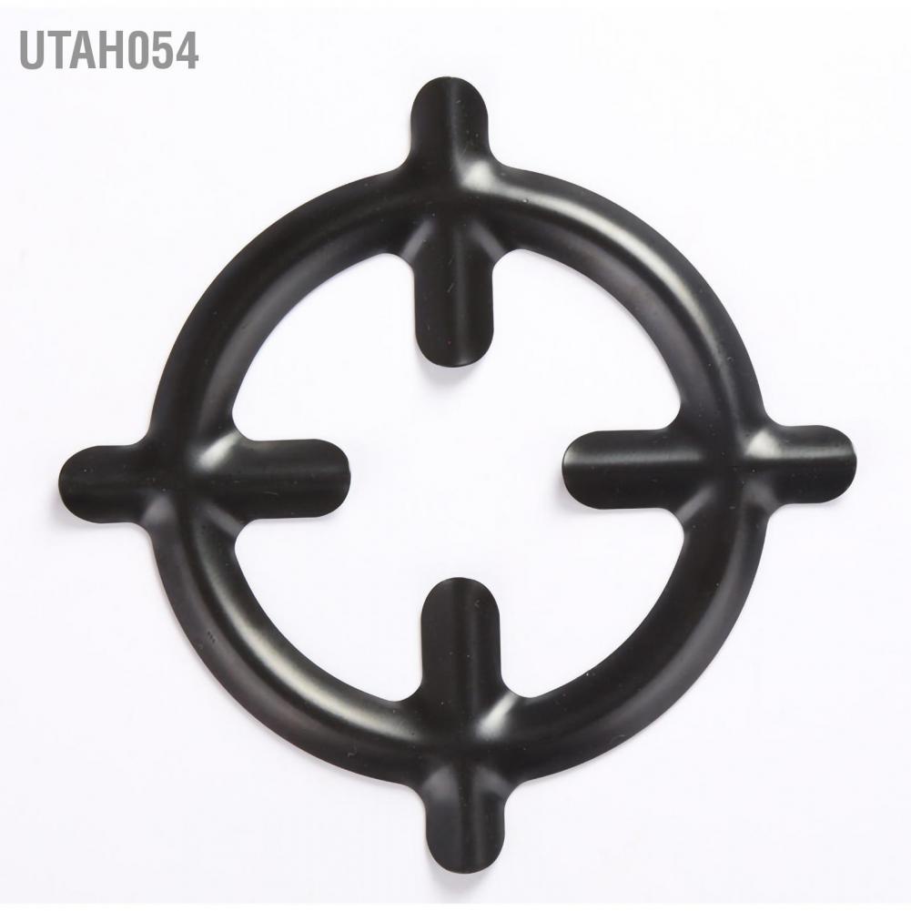 Utah054 Moka Pot Wok Ring Stable Non Slip Eco Friendly Cast Iron Gas Stove Rack Coffee Utensils