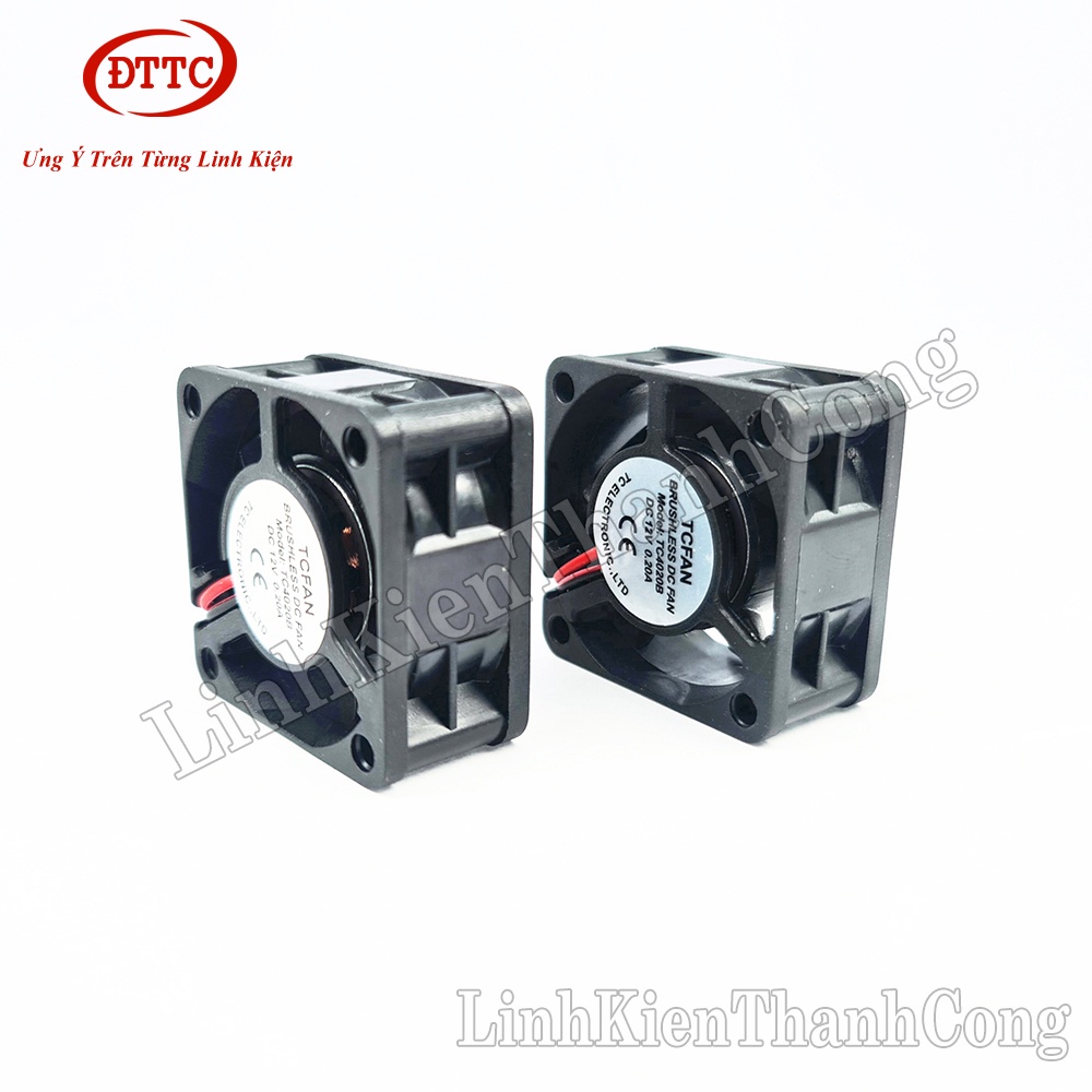 Quạt Tản Nhiệt 4cm 4020 4x4x2cm 12V 0.2A