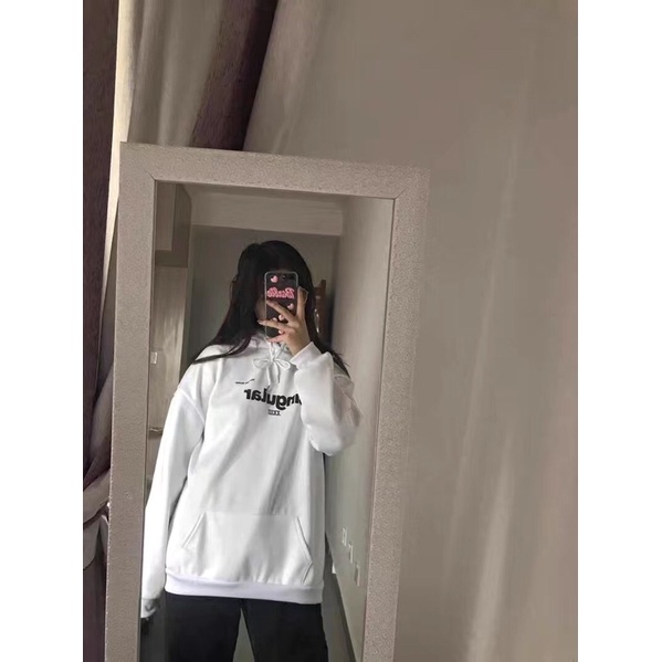 Áo hoodie Singular nỉ bông