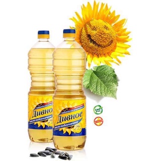 Dầu Hướng dương Divnoe nhập khẩu nguyên chai từ Nga