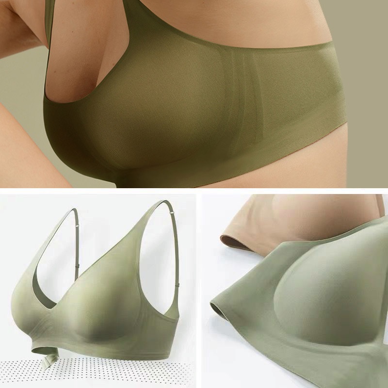 AOFEIQIKE AOFEIQIKE Áo Ngực Liền Mạch Phụ Nữ Đồ Lót Ấm Mềm Mại