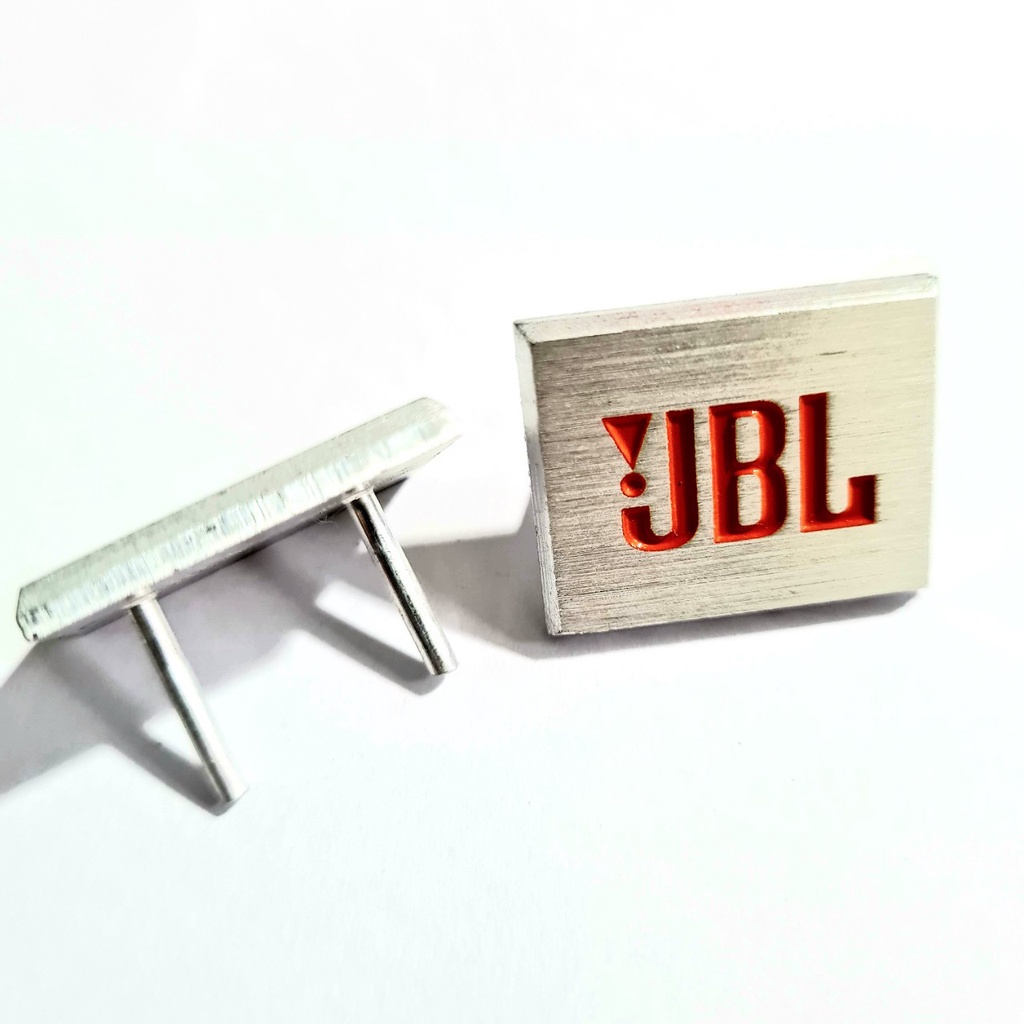 Tem nhôm JBL kích thước 2.6*2.1cm