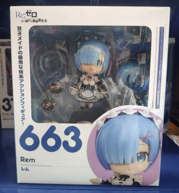 Re:life In A Different World From Zero 663# Rem Ram #Mô Hình Đồ Chơi Nhựa PVC 732 10cm Dành Cho Bé