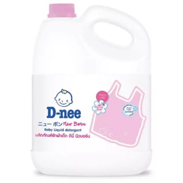 Nước Giặt Dnee 3000ml Honey Star Màu Hồng