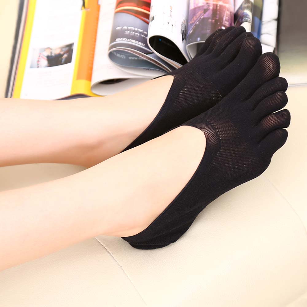 Đôi Vớ Ren Siêu Mỏng Thoáng Khí Chống Trượt Chuyên Dụng Cho Nữ