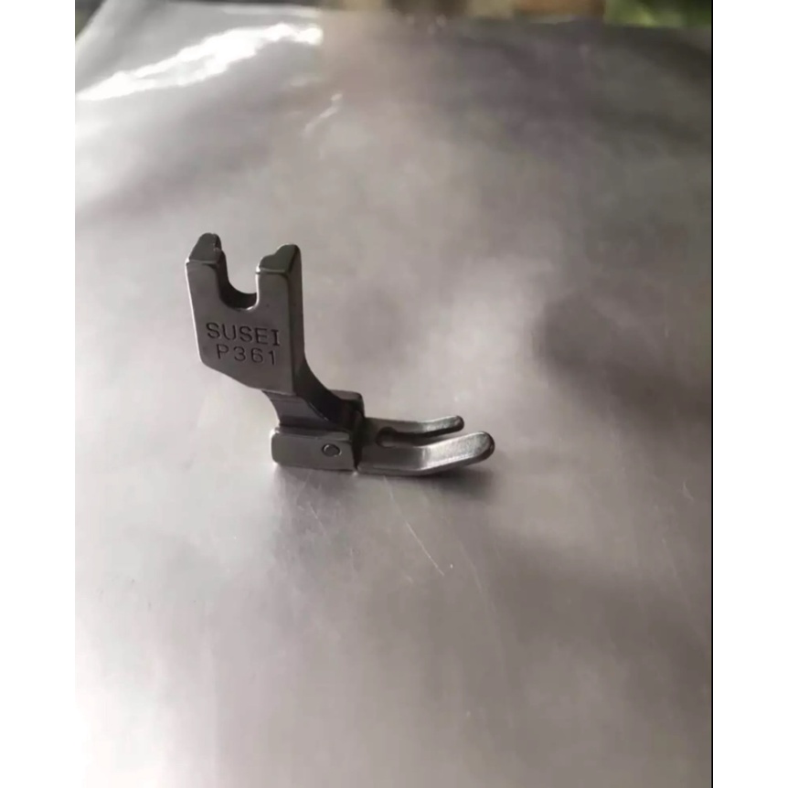 chân vịt mẹ bồng con may mí nhỏ 3 ly P361 may dây kéo máy may 1 kim công nghiệp