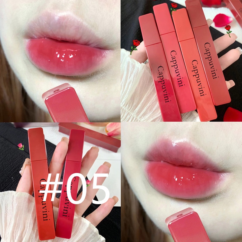 Son Kem Lì Kháng Nước CAPPUVINI 4g 6 Màu Lựa Chọn