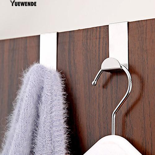 Set 2 móc đeo đồ dùng bằng inox cho nhà bếp