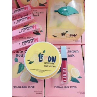 Kem trắng da body lemon, không trắng hoàn tiền 100%( tặng kèm 1 ủ trắng chanh)