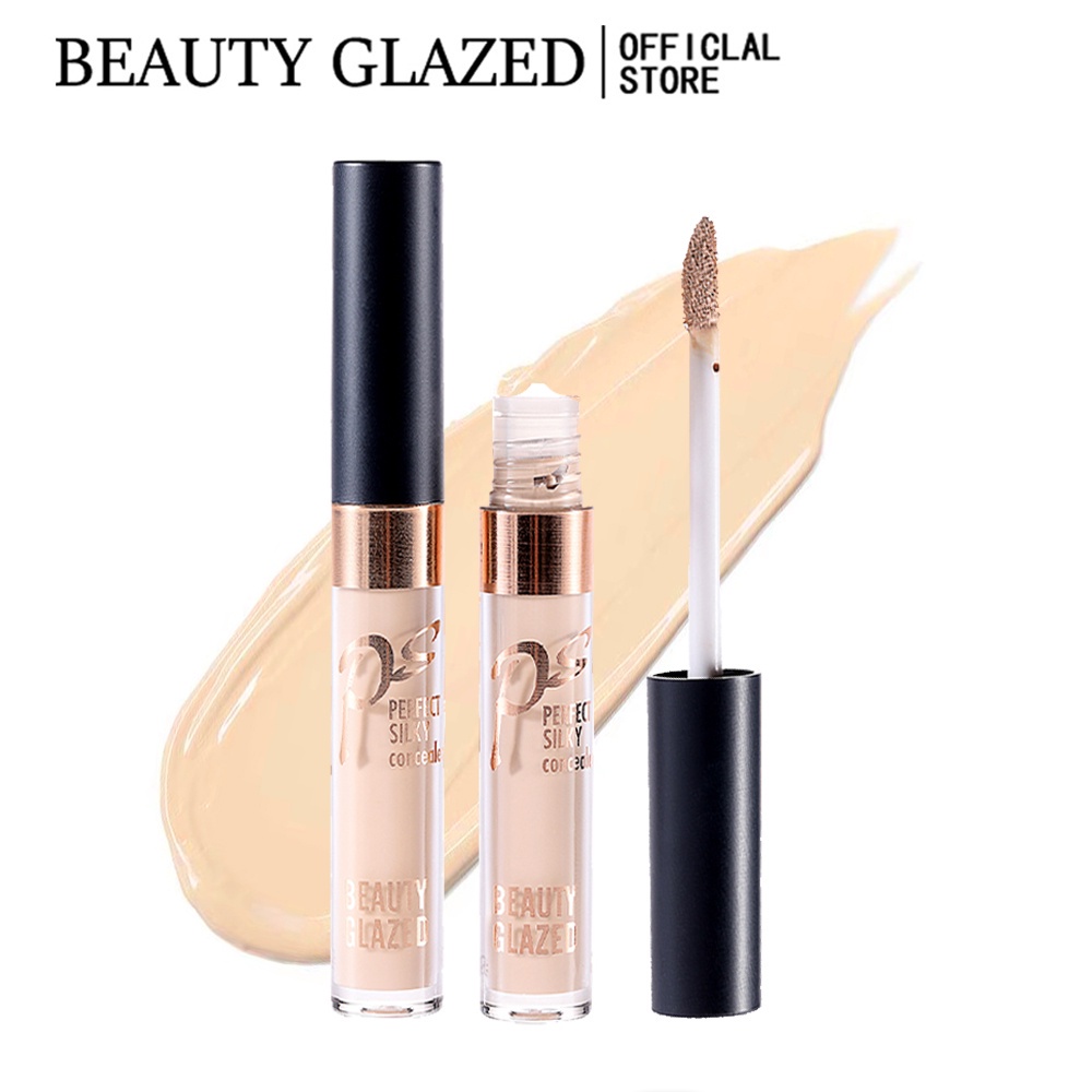 Kem che khuyết điểm chống thấm nước BEAUTY GLAZED giúp che phủ hoàn toàn quầng thâm mắt. 2 màu có sẵn