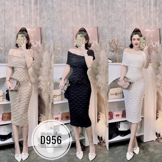 Đầm lệch vai dự tiệc bigsize