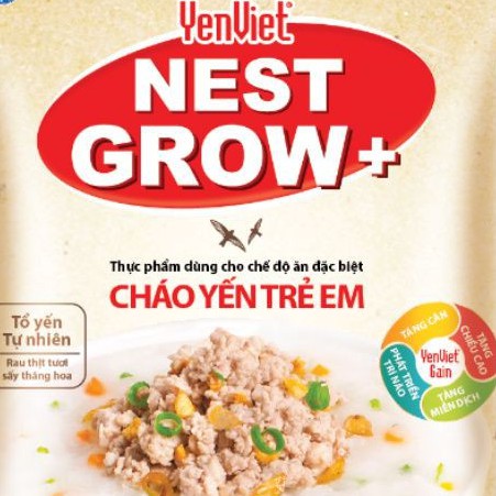 [ Yams Mart ] Combo 2  Cháo Trẻ Em Yến Việt Thịt Bằm Rau Củ Gói 50G